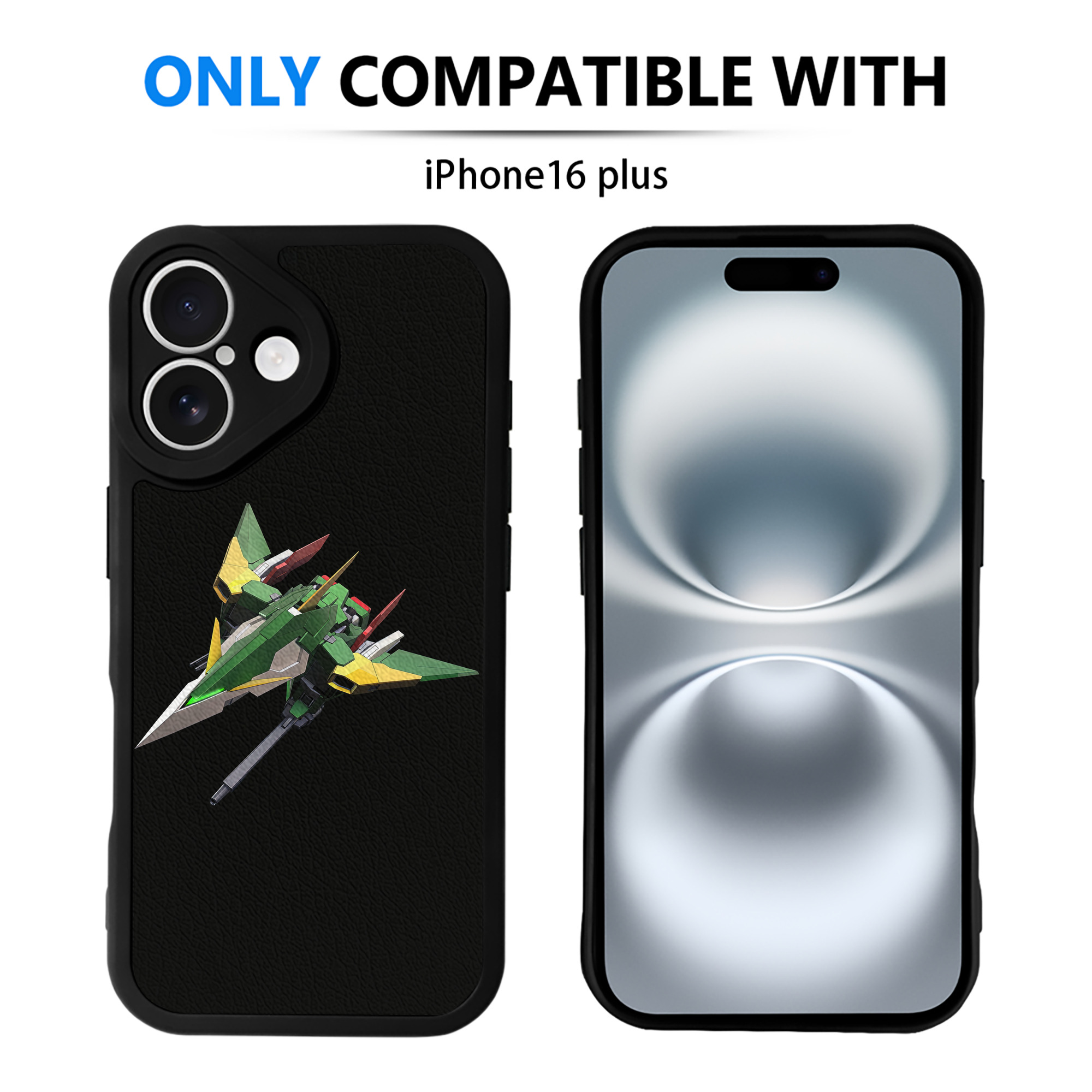 （画像用） 機動戦士ガンダム Mobile Suit Gundam 【iPhone 16シリーズ対応】シリコンスマホケース（レザー調） 材質：シリコン